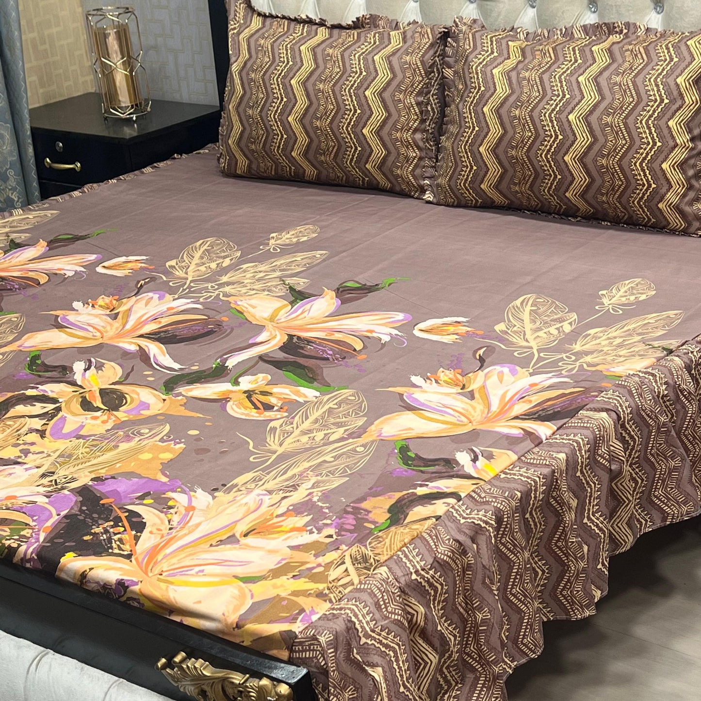 Fabric High Cotton sylonica Bedsheets | IZM