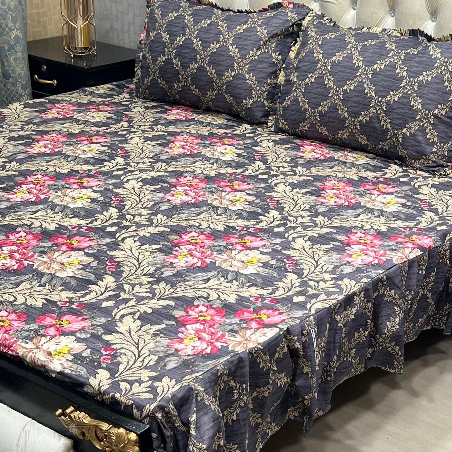 Fabric High Cotton sylonica Bedsheets | IZM