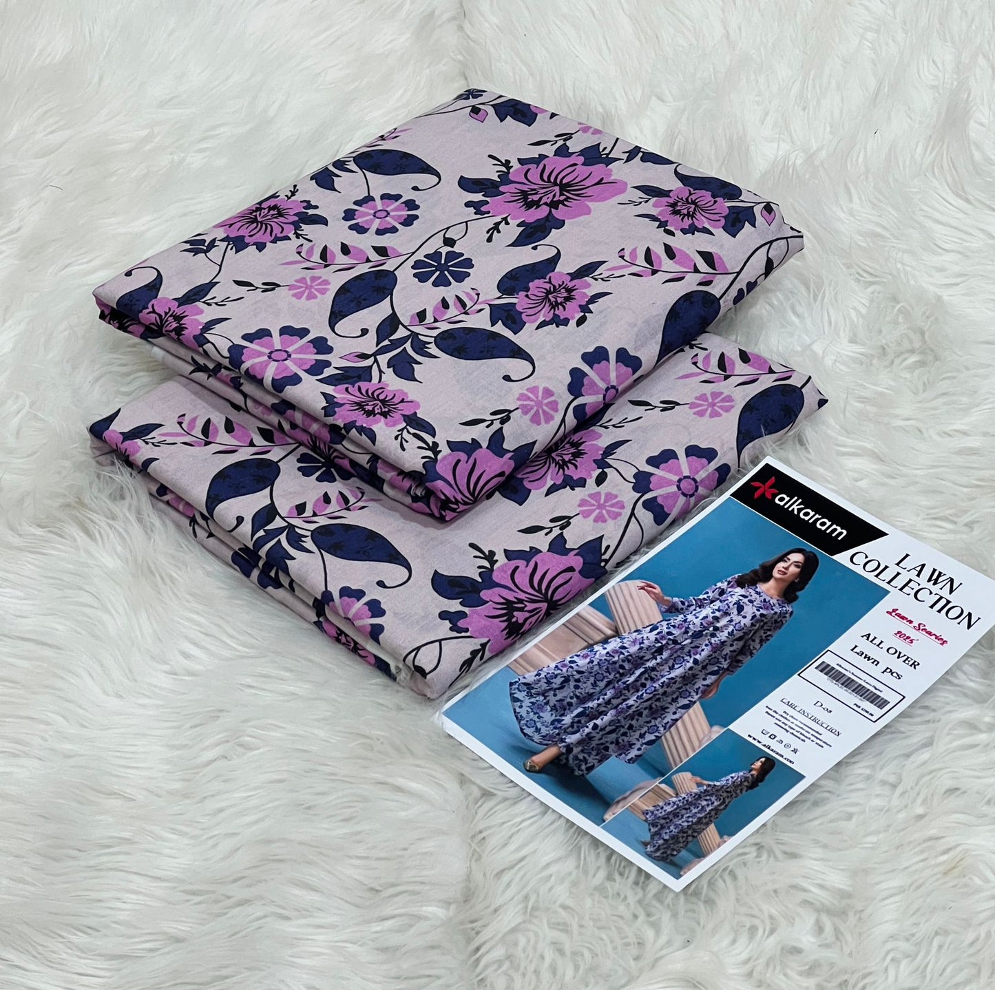 ALKARAM STUDIO 2pcs print lawn | IZM