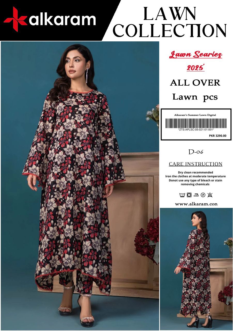 ALKARAM STUDIO 2pcs print lawn | IZM