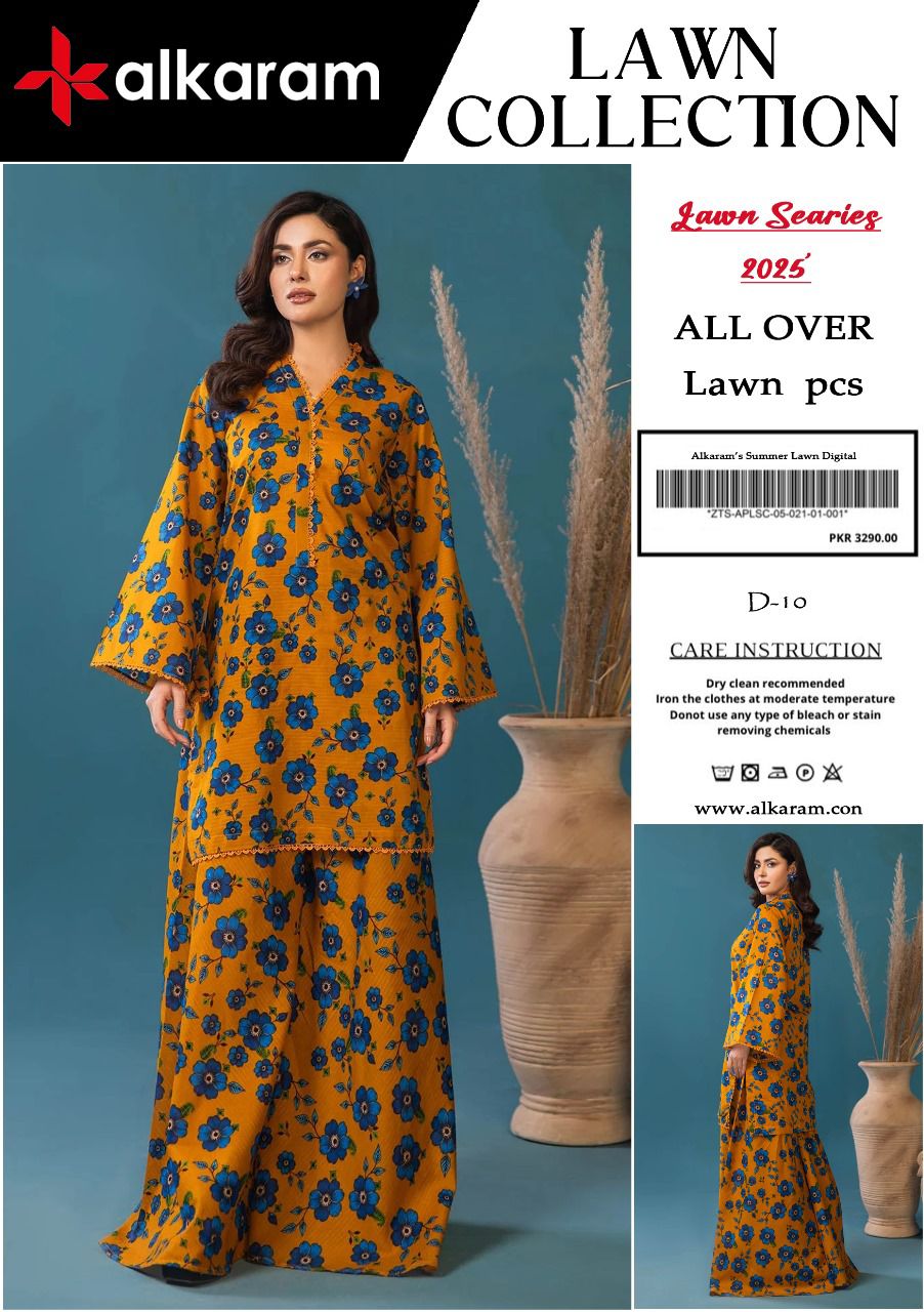 ALKARAM STUDIO 2pcs print lawn | IZM