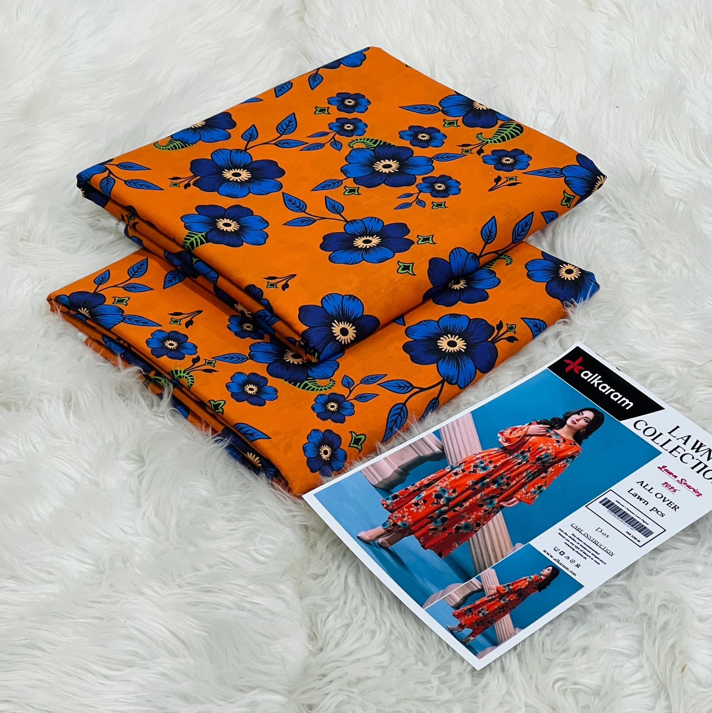 ALKARAM STUDIO 2pcs print lawn | IZM