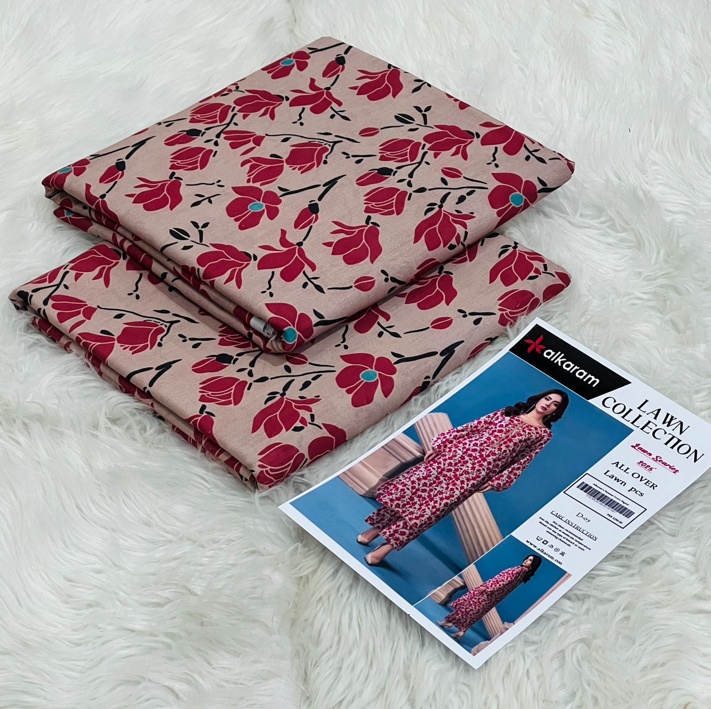 ALKARAM STUDIO 2pcs print lawn | IZM