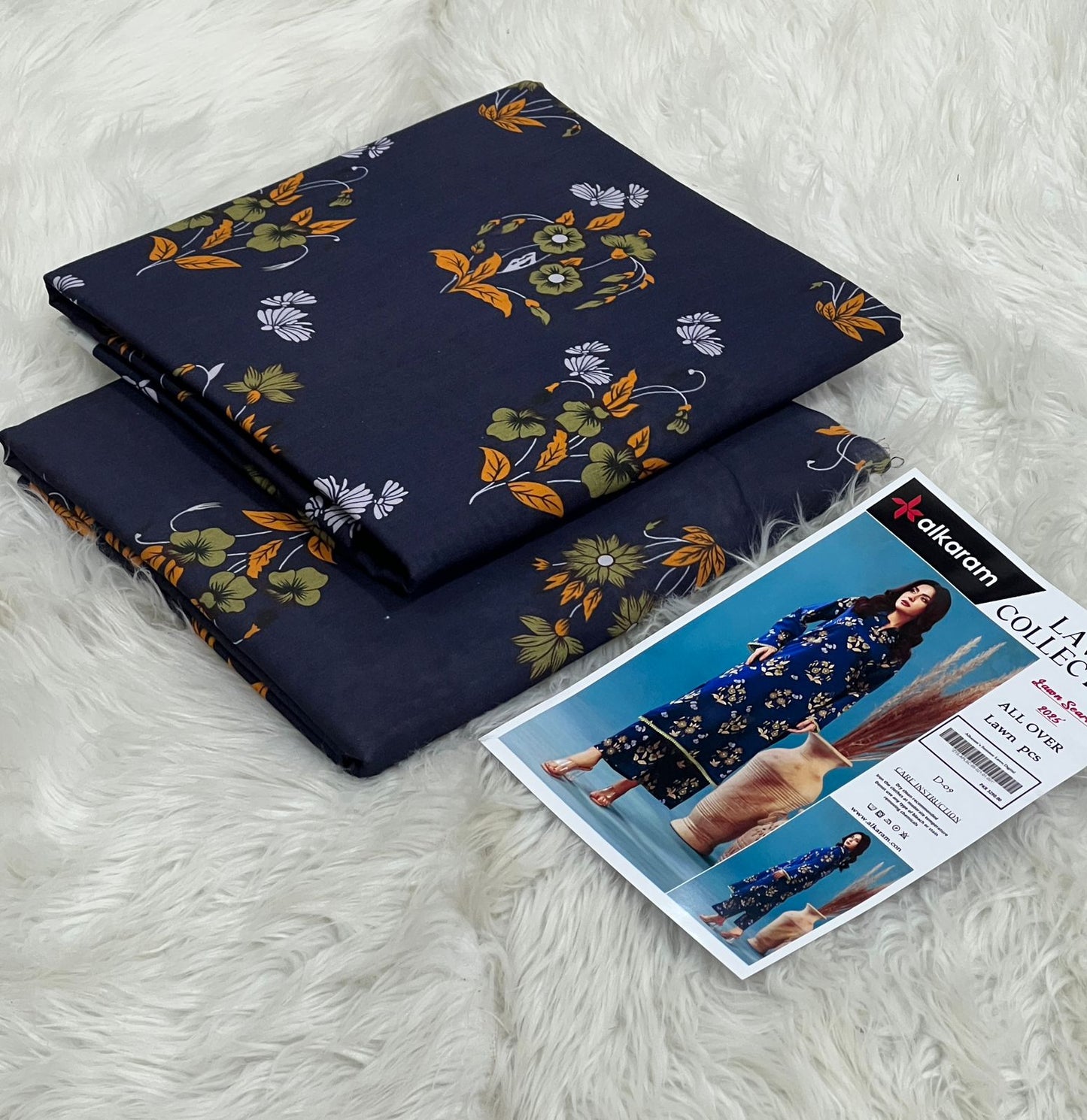 ALKARAM STUDIO 2pcs print lawn | IZM