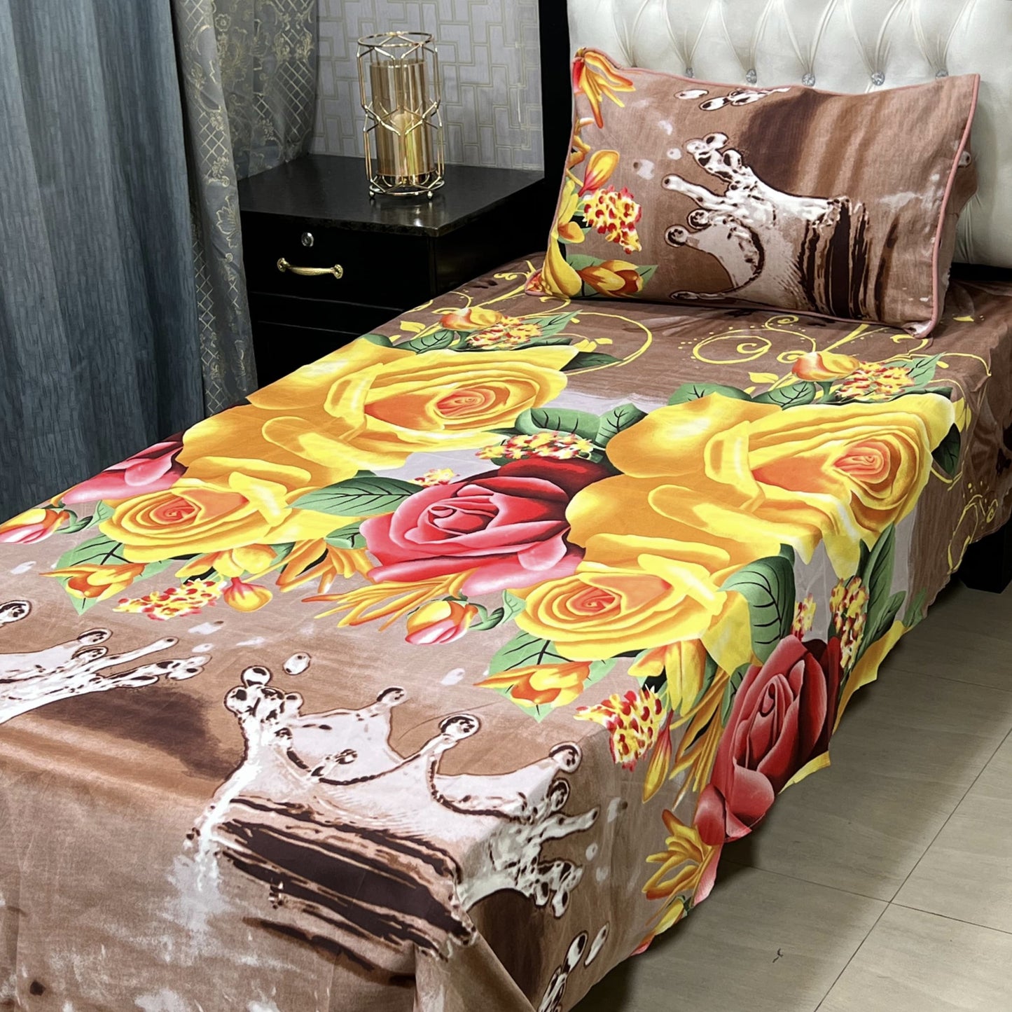 Single pair bedsheets cotton | IZM