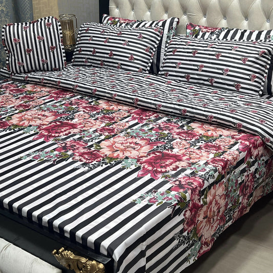 7Pc Printed Comforter Set | IZM