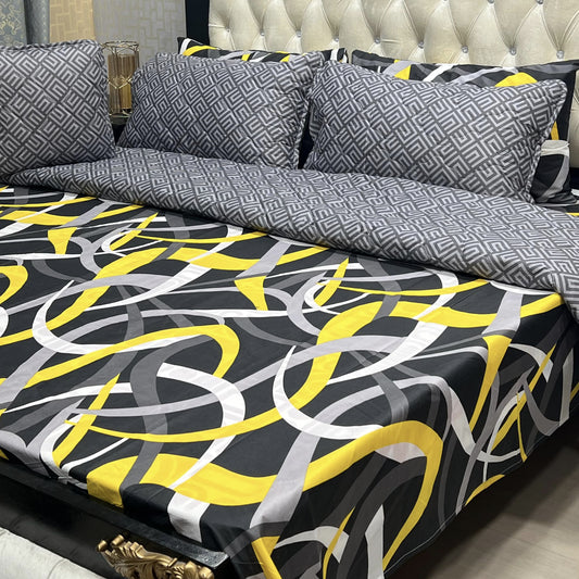7Pc Printed Comforter Set | IZM