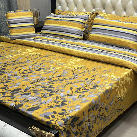 7Pc Printed Comforter Set | IZM